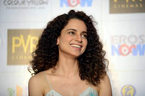 Kangana Ranaut was snapped at the Promotions of Tanu Weds Manu Returns in Delhi