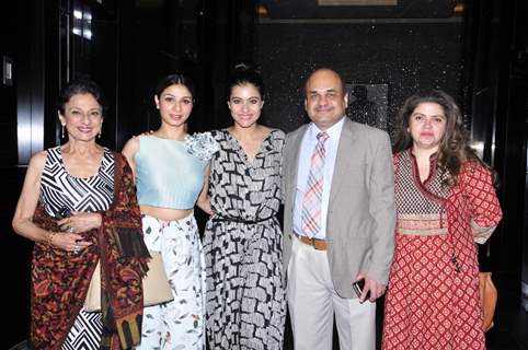 Tanuja, Tanishaa Mukherjee and Kajol at Breast Cancer Awareness Event