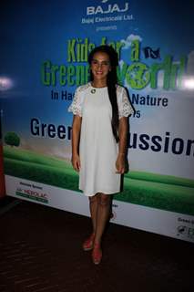 Tara Sharma Poses for a Photograph at Kidzania