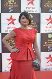 Urvashi Dholakia at Star Parivaar Awards 2015