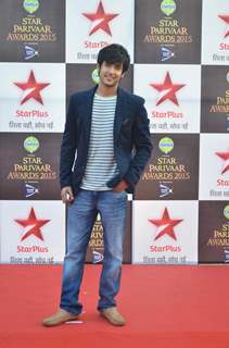 Shivin Narang poses for the media at Star Parivaar Awards 2015