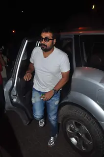 Anurag Kashyap at Deepika's Succes Bash for Piku!