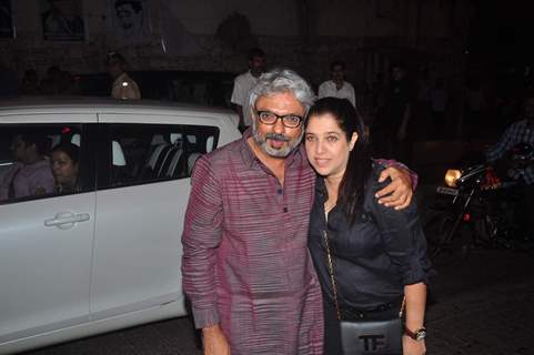 Sanjay Leela Bhansali at Deepika's Success Bash for Piku!