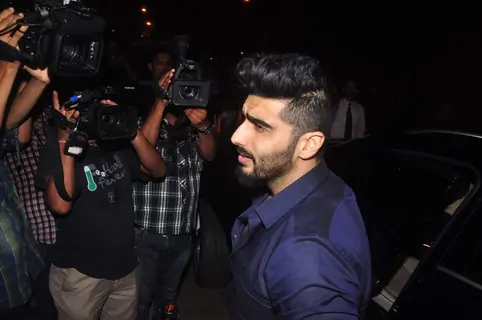 Arjun Kapoor at Deepika's Success Bash for Piku!