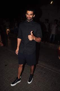 Aditya Roy Kapur at Deepika's Success Bash for Piku!