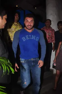 Sohail Khan at Deepika's Success Bash for Piku!