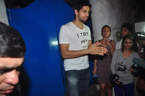 Sidharth Malhotra at Deepika's Success Bash for Piku!