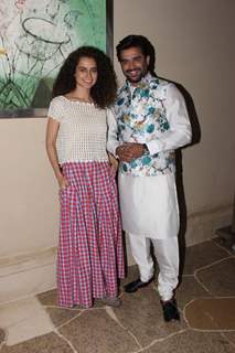 Kangana and R. Madhavan at Promotions of Tanu Weds Manu Returns