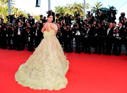 Sonam Kapoor at Cannes Film Festival 2015 Red Carpet Day 6