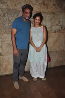 R. Balki and Gauri Shinde at Special Screening of Tanu Weds Manu Returns
