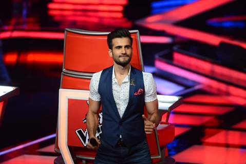 Karan Tacker at Voice India Launch