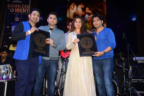 Vidya Balan, Ankit Tiwari and Mohit Suri at Radio Mirchi Top 20 Awards