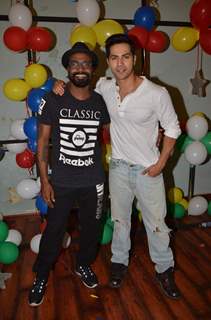 remo Dsouza and Varun Dhawan at Promotions of ABCD 2