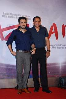 Emraan Hashmi and Mohammad Azharuddin at Azhar Film Launch