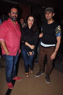 Sonu Nigam and Anand L Rai at Screening of Tanu Weds Manu Returns