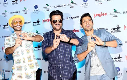 Some Funky Moves!! - Promotions of Dil Dhadakne Do in Kolkata