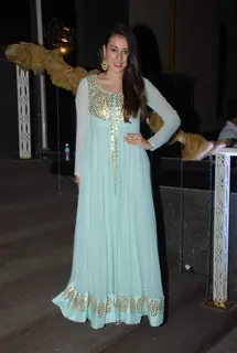 Annindita Naiyar at Vishal Mahadkar's Wedding Reception