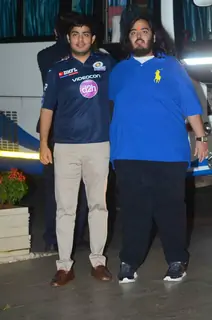Anant and Akash Ambani at Bash for Mumbai Indians Win!
