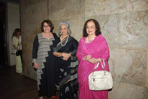 Helen, Waheeda Rahman, Asha Parekh at Screening of Tanu Weds Manu Returns