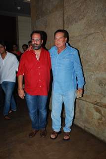 Salim Khan and Anand L Rai at Screening of Tanu Weds Manu Returns