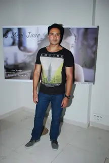 Iqbal Khan at Shoot of Music Video O Meri Jaan