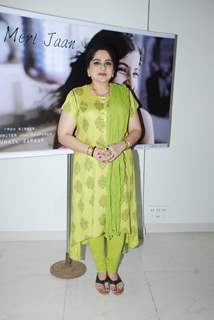 Shagufta Ali at Shoot of Music Video O Meri Jaan