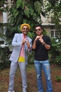 Is that D? Ranveer and Ritesh Sidhwani at Photoshoot of Dil Dhadakne Do