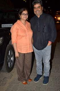 Vishal Bharadwaj and Rekha Bhardwaj at Mukesh Chhabra’s Birthday Bash