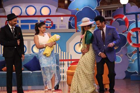 Anil Kapoor performs at the Promotions of Dil Dhadakne Do on Comedy Nights with Kapil
