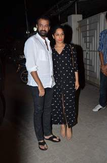 Masaba Gupta with his fiance at Tanu Weds Manu Returns Success Bash