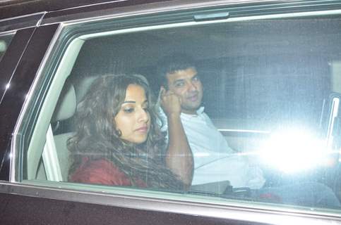 Vidya Balan and Siddharth Roy Kaur at Special Screening of Hamari Adhuri Kahani