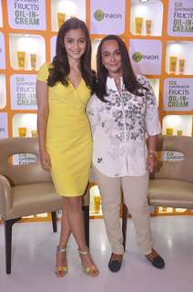 Alia Bhatt and Soni Razdan at Garnier Event