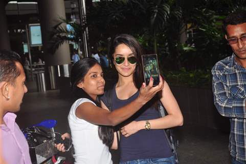 Shraddha Kapoor Returns From AIBA