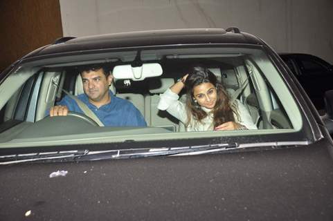 Siddharth Roy Kapur and Vidya Balan at Special Screenings of Hamari Adhuri Kahani