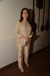 Juhi Chawla at Launch of 'Pizza Metro Pizza'
