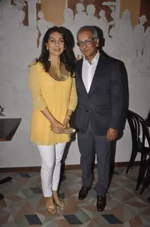 Juhi Chawla at Launch of 'Pizza Metro Pizza'