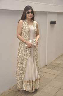 Alka Yagnik at Nishka Lulla's Party