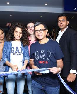 Kangana Ranaut Inaugurates GAP Store in India