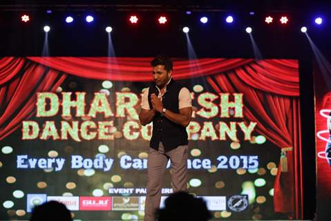 Terence Lewis greets the audience at the Launch of EBCD 2015