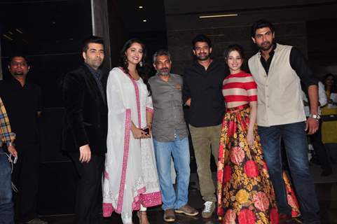 The Cast of Bahubali at Trailer Launch