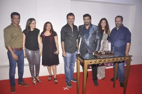 Sharman, Raju Hirani and Anand L Rai at R. Madhavan's Birthday Bash!