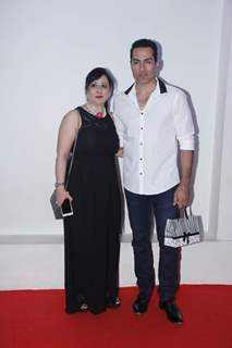 Sudhanshu Pandey With His Wife at R. Madhavan's Birthday Bash!