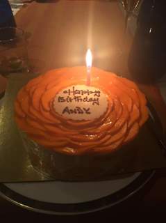 VJ Andy's Birthday Cake