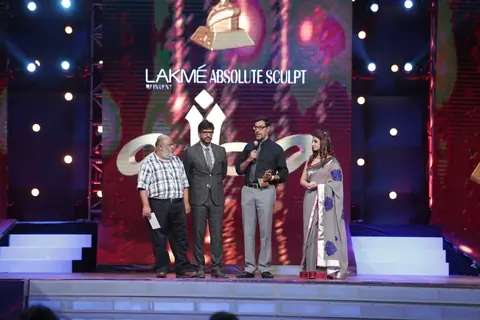 Saurabh Shukla, Javed Jaffery and Rajaat Kapoor at AIBA Awards!