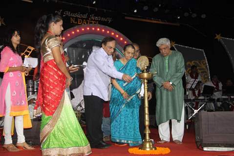 Javed Akhtar at Musical Evening Dedicated to Music Director N. Dutta