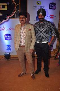 Shailesh Lodha and Gurucharan Singh at Gold Awards