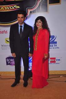 Mohit Malik and Aditi Shriwaikar at Gold Awards