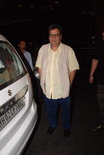 Subhash Ghai was snapped at Airport while leaving for IIFA 2015