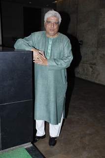 Javed Akhtar at Screening of Dil Dhadakne Do