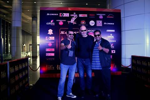 Shankar Mahadevan, Ehsaan Noorani and Loy Mendosa at at KL Airport